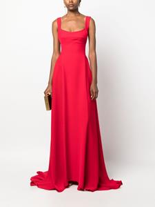 Atu Body Couture sleeveless crepe gown - Rood