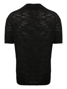 Transit T-shirt met ronde hals - Zwart