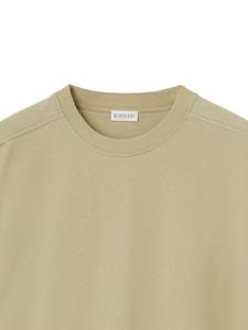 Burberry round-neck cotton T-shirt - Beige