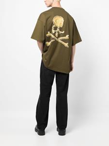 Mastermind World skull-print cotton T-shirt - Groen