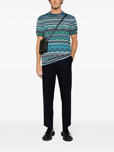 Missoni striped cotton t-shirt - Blauw