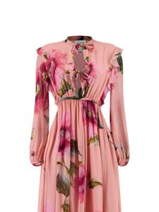 Giambattista Valli Zijden jurk - Roze