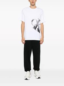 Calvin Klein Jeans logo-print cotton T-shirt - Wit