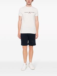 Tommy Hilfiger T-shirt met logoprint - Beige