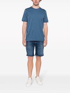 Tommy Hilfiger T-shirt met geborduurd logo - Blauw