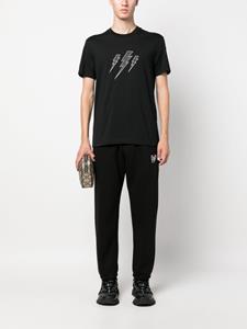 Neil Barrett T-shirt met borduurwerk - Zwart