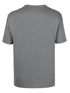 Officine Generale crew-neck lyocell-cotton T-shirt - Grijs