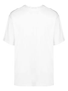 Extreme cashmere crew-neck cotton-cashmere blend T-shirt - Wit