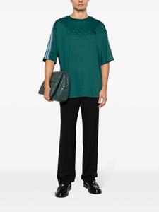 Lanvin Curb lace-embellished T-shirt - Groen