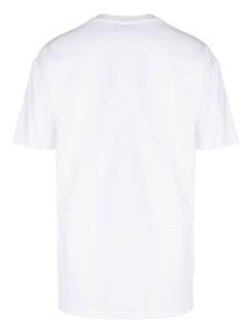 Nahmias logo-print cotton T-shirt - Wit