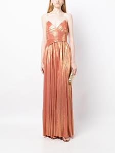 Retrofete Walford strapless gown dress - Roze