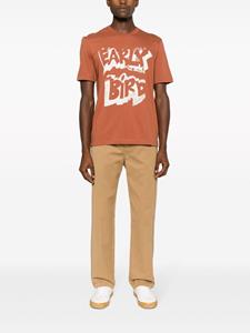PS Paul Smith slogan-print cotton T-shirt - Bruin