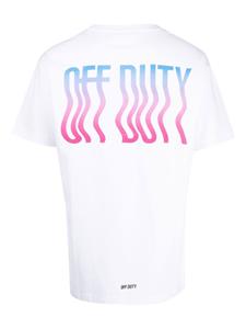 Off Duty T-shirt met print - Wit