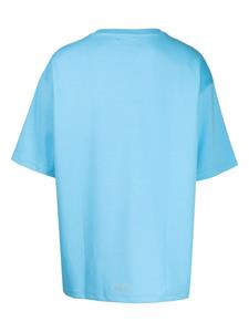 Off Duty T-shirt met borstzak - Blauw