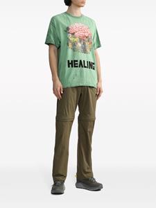 WESTFALL Healing tie-dye T-shirt - Groen