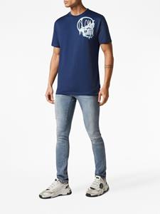 Philipp Plein T-shirt met tekst - Blauw
