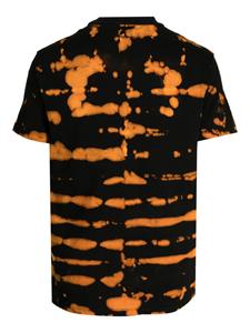 Stain Shade tie-dye cotton T-shirt - Zwart