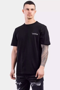 24 Uomo Basic T-Shirt Zwart
