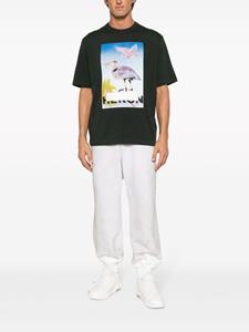 Heron Preston graphic-print cotton T-shirt - Groen
