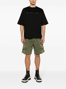 Lanvin logo-appliqué cotton T-shirt - Zwart