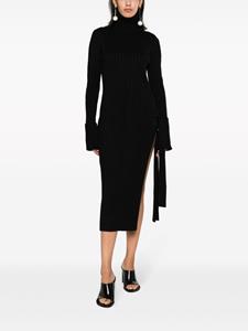 Philosophy Di Lorenzo Serafini long-sleeve knitted dress - Zwart