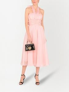 Dolce & Gabbana Geplooide jurk - Roze