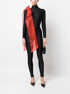 Atu Body Couture Jumpsuit met strikdetail - Zwart