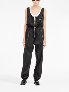 Miu Miu Zijden jumpsuit - Zwart