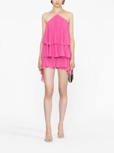 THE ANDAMANE Playsuit met ruches - Roze