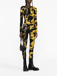 Versace Jumpsuit met print - Zwart