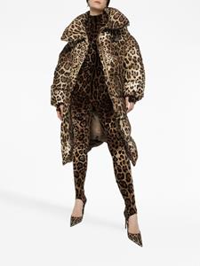Dolce & Gabbana x Kim jumpsuit met jacquard - Bruin