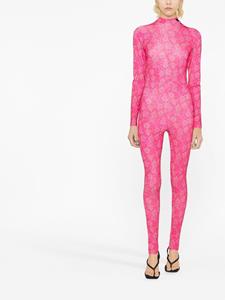ROTATE Jumpsuit met bloemenprint - Roze