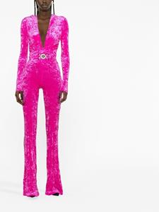 Versace Jumpsuit met V-hals - Roze