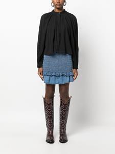 MARANT ÉTOILE Geplooide blouse - Zwart