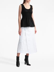 Proenza Schouler White Label Flared blouse - Zwart