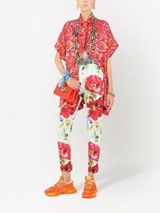 Dolce & Gabbana Blouse met paisley-print - Roze