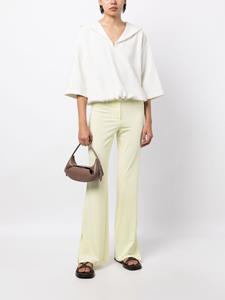Lisa Marie Fernandez Getextureerde blouse - Wit