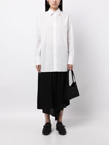 Yohji Yamamoto Popeline blouse - Wit