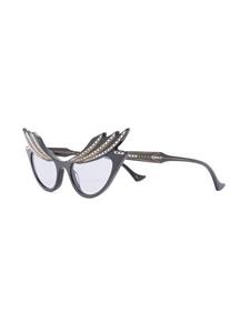 Gucci Eyewear Hollywood Forever cat-eye zonnebril - Zwart