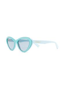 Gucci Eyewear Zonnebril met cat-eye montuur - Blauw
