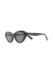 Gucci Eyewear Zonnebril met cat-eye montuur - Zwart