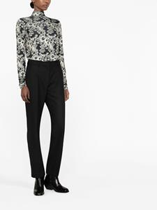 TOTEME Blouse met bloemenprint - Zwart