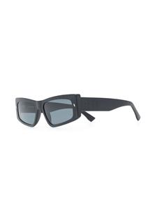 Dsquared2 Eyewear ICON 0007/S zonnebril met rechthoekig montuur - Zwart