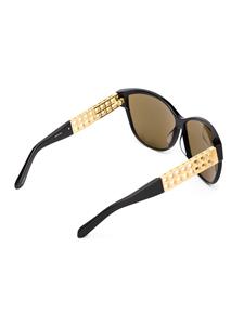 Linda Farrow '411' sunglasses - Zwart