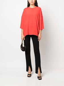 Lanvin Gedrapeerde blouse - Rood