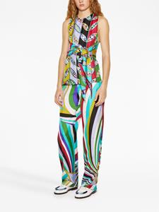 PUCCI Mouwloze blouse - Paars