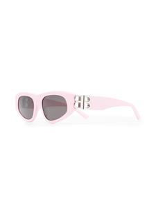 Balenciaga Eyewear Zonnebril met vierkant montuur - Roze