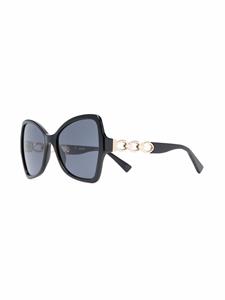 Moschino Eyewear Zonnebril met oversized montuur - Zwart