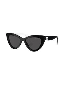 Miu Miu Eyewear Zonnebril met cate-eye montuur - Zwart