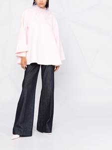 STYLAND Gedrapeerde blouse - Roze